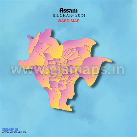 Silchar Ward Map