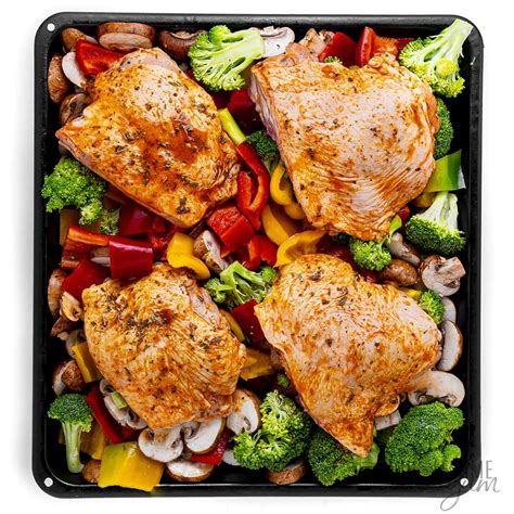 Baked Chicken With Vegetables