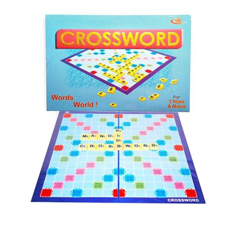 Buy Crossword Board Game | Educational Vocabulary Learning Word ...