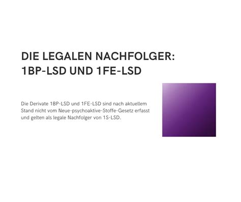 1S-LSD: Verbot, Status 2026 & legale Alternative