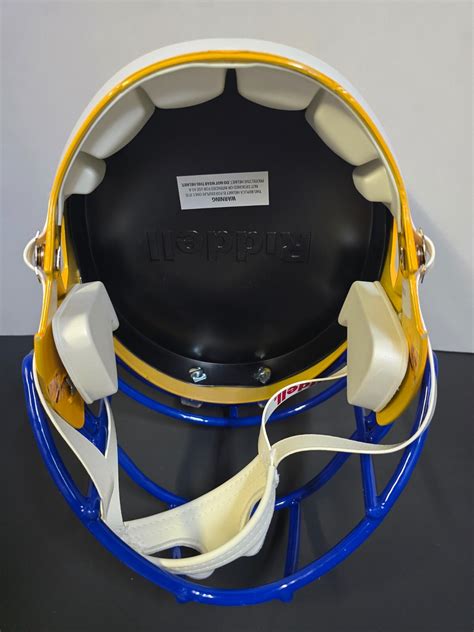 AARON DONALD Pitt Panthers SIGNED Full-Size Helmet Rep FS With Beckett ...