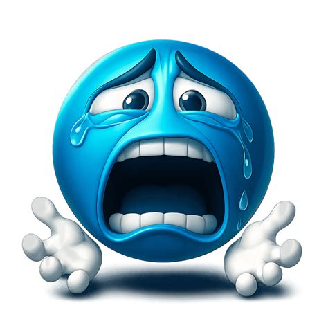 Desperate Emoji Multicolor 3D PNG & Text Art Copy and Paste » PNGemoji.com