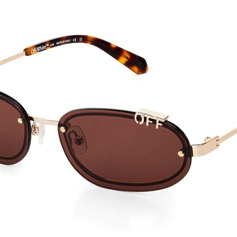 Off White Round Sunglasses | Cruise Fashion