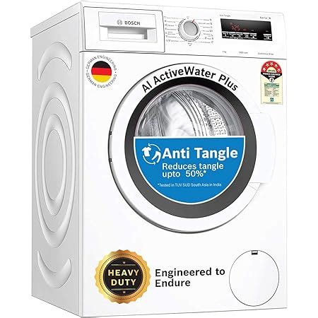 Bosch 8 kg 5 Star Inverter Touch Control Fully Automatic Front Loading ...