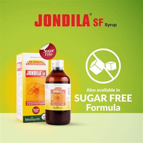 Jondila SF | Sugar Free Digestion Toner | Medisynth