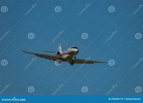 HB-VMS Cessna 680A Citation Latitude Jet in Zurich in Switzerland Editorial Stock Image - Image ...