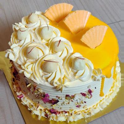 Wonderful Rasgulla Vanilla Fusion Cake - Delivery Chennai, Order ...