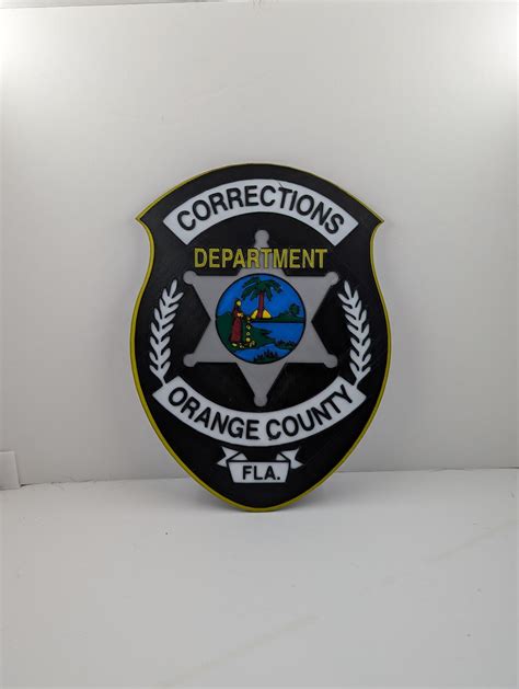 Orange County Corrections Department Patch Emblem by PrinterMcgee ...