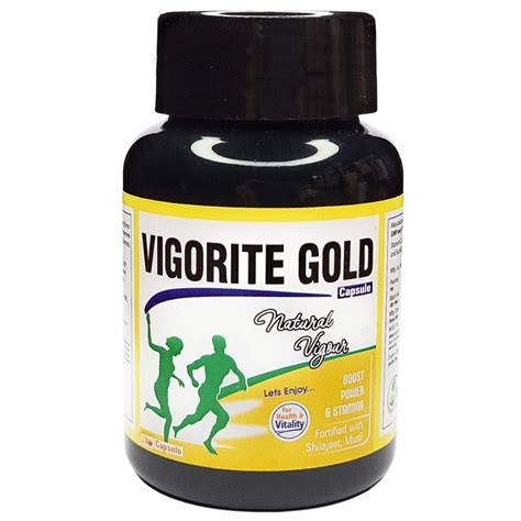Buy Aditya Mediherbs | Vigorite Gold Capsule | Shilajit, Ashwagandha ...