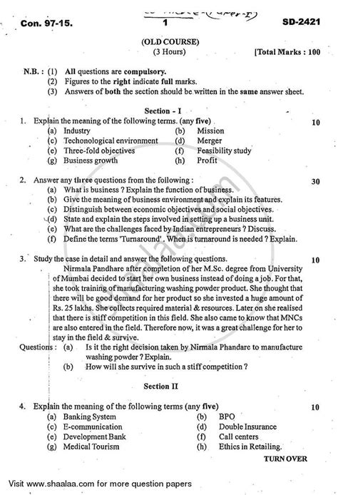 Commerce 1 - Introduction to Business 2014-2015 BCom IDOL ...