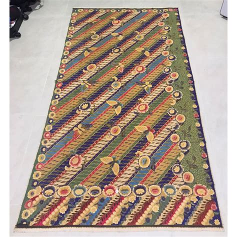 Jual Kain Batik Hokokai 1942-1945, Kain Sambungan Sangat Langka B049 ...