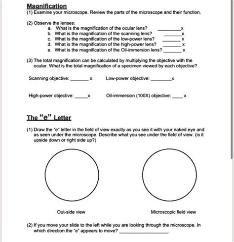 Image result for Microscope Magnification Power