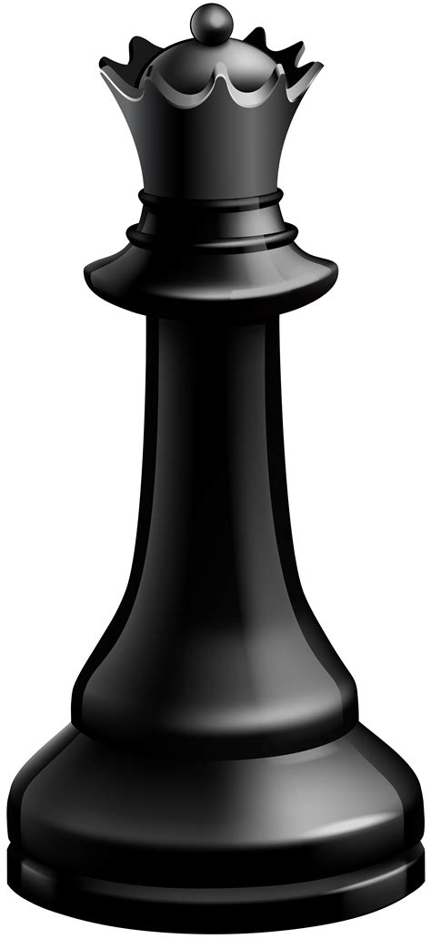 Chess Pieces Queen Black