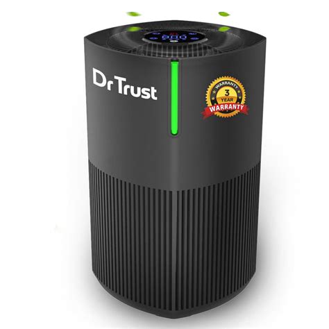 Dr Trust USA Zurich Home Air Purifier with HEPA Filter + UV LED 4 Stag