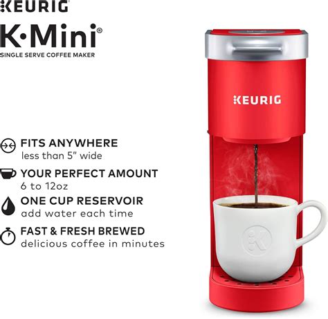 Buy Keurig K-Mini Coffee Maker, Single Serve K-Cup Pod Coffee Brewer, 6 ...