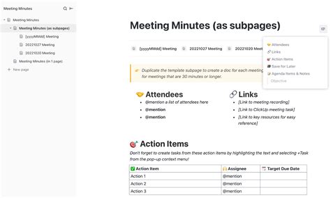 Image result for OneNote Meeting Notes