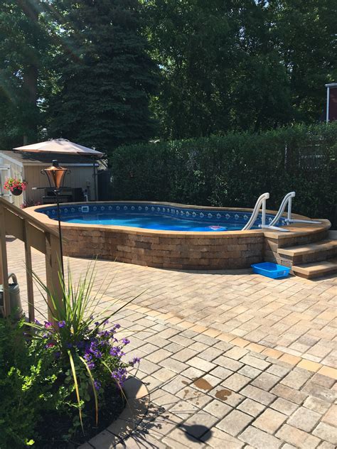 7 Backyard Semi-Inground Pool Ideas for Your Garden