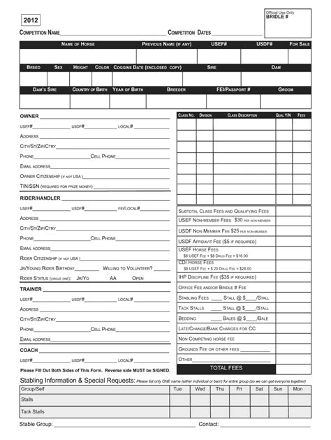 Image result for USDF Test Score Sheets