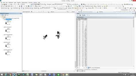 ArcMap File Clip Shapefile 的图像结果