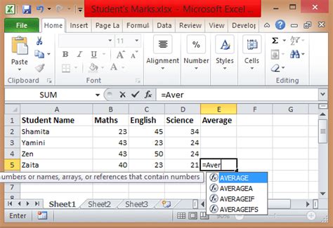 Computer Me Excel Ke All Formula 的图像结果