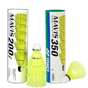 Buy Yonex Mavis Aluminum Blend Shuttlecock Combo (1 Can Mavis200i, Pack ...