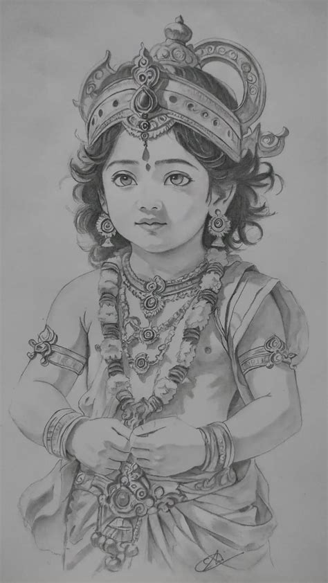 Pin by domenico valvano on ARTE | Pencil sketch images, Pencil drawing images, Krishna drawing