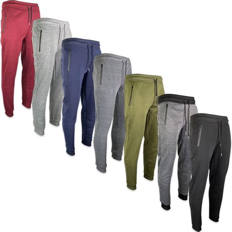Hanes Men's and Big Men's EcoSmart Fleece Jogger Sweatpants with ...