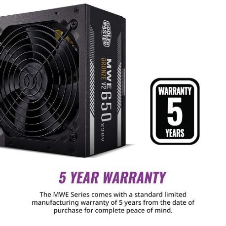 SMPS Cooler Master MWE 650W