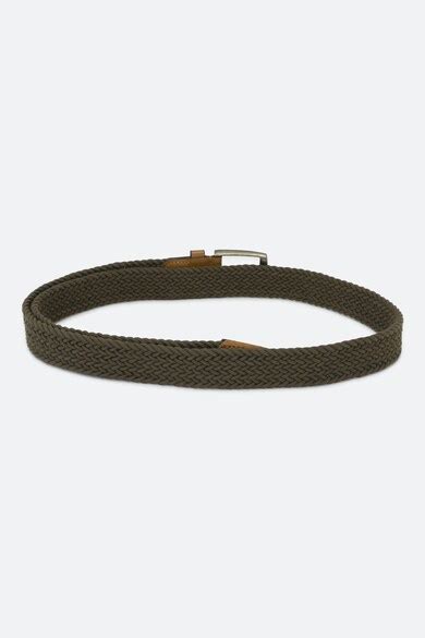 Buy Men Brown Textured Casual Belt Online - 764971 | Allen Solly