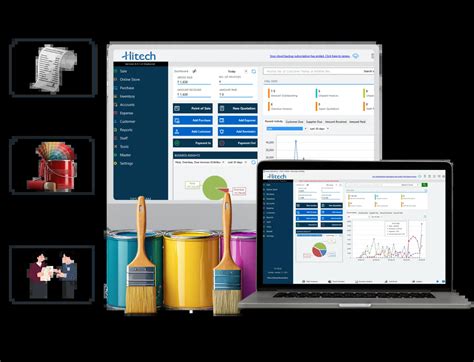 Paint Shop Billing Software with GST | Hitech Billsoft