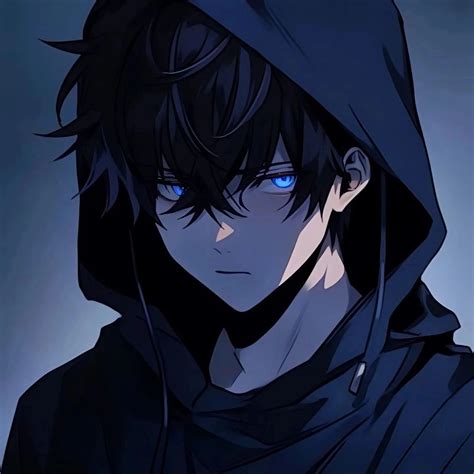 anime boy pfp icons in 2024 | Anime photo profile dark, Black hair ...