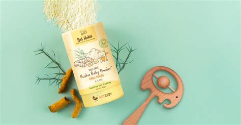 Kusha Baby Powder - Raw Haldi