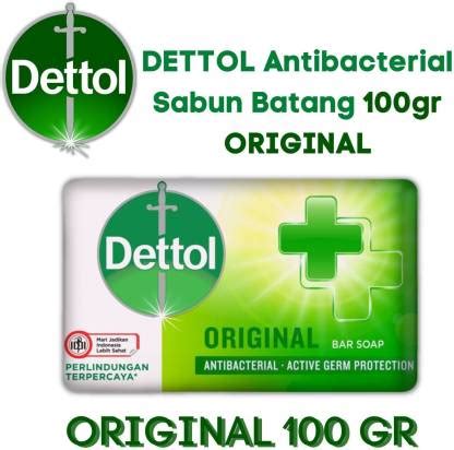 Dettol ORIGINAL ANTIBACTERIAL SOAP 100 G X 6 (MADE IN INDONESIA ...