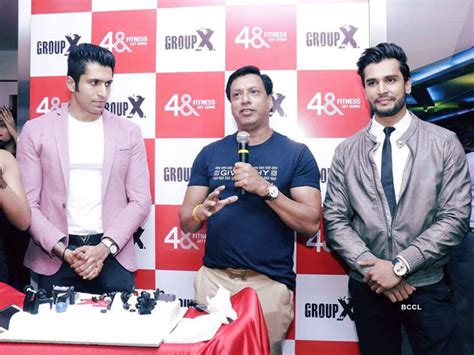Rohit Khandelwal at the launch of Group X studio at 48 Fitness Gym