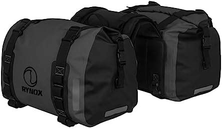 Rynox Vinyl Expedition Saddlebags 64L - 100% Stormproof Motorcycle ...