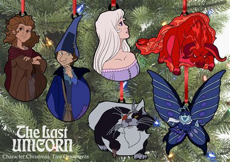 The Last Unicorn - Character Christmas Ornaments (Officially Licensed ...