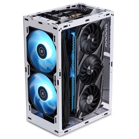 Buy Ssupd Meshlicious Mini ITX Case - Full Mesh - White - PCIE 4.0 ...