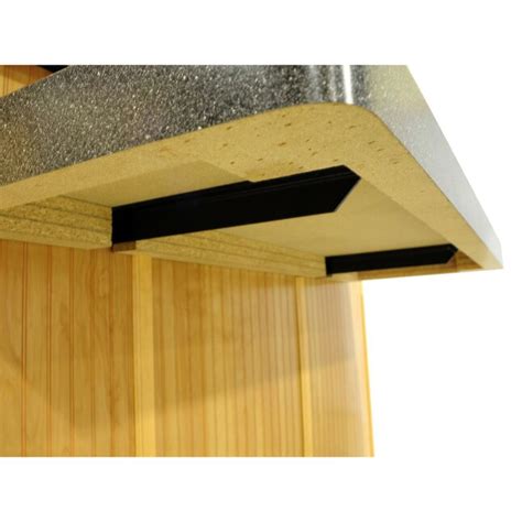 CounterBalance Concealed bracket mini 19-in x 1-in x 16-in Black Steel ...