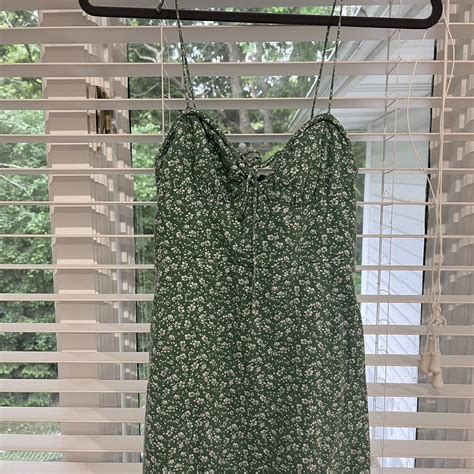 Princess Polly Women's Green Dress | Depop