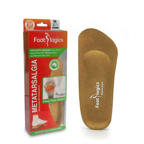 Ball of Foot Pain or Metatarsalgia Insoles | Metatarsal Orthotics ...
