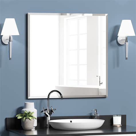 Bathroom Wall Mirrors Frameless