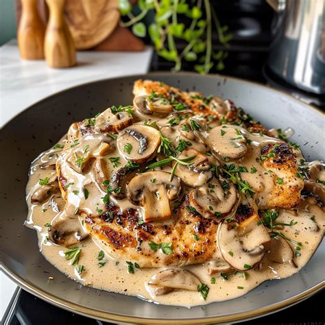 Creamy Mushroom Chicken