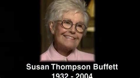 Remembering Susan Buffett — Charlie Rose