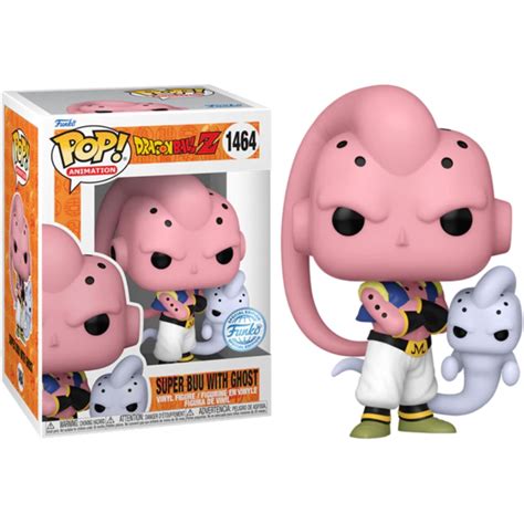 Funko Pop! Animation: Dragon Ball Z - Majin Buu (Super Buu Form) Ghost ...