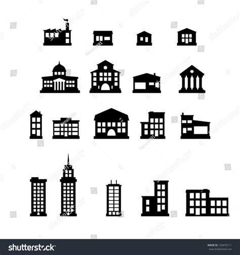 Building Icon Set 的图像结果