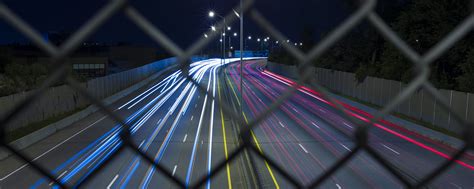 Download wallpaper 2560x1024 road, grid, lights, long exposure, night ...
