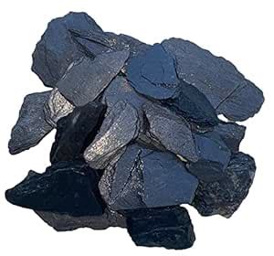 Awesome Aquatic Natural Black/Gray Slate 1-3 inch Rocks Stone for ...