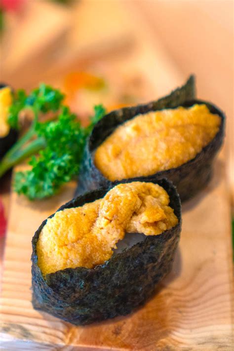 Sea Urchin Sushi