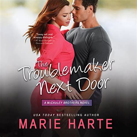 The Troublemaker Next Door (Audio Download): Marie Harte, Anne Gray ...