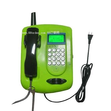 电信移动联通专用刷卡电话机 壁挂式景区紧急公用GSM插卡电话-88订单网